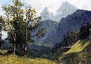 Tyrolean Landscape Albert Bierstadt